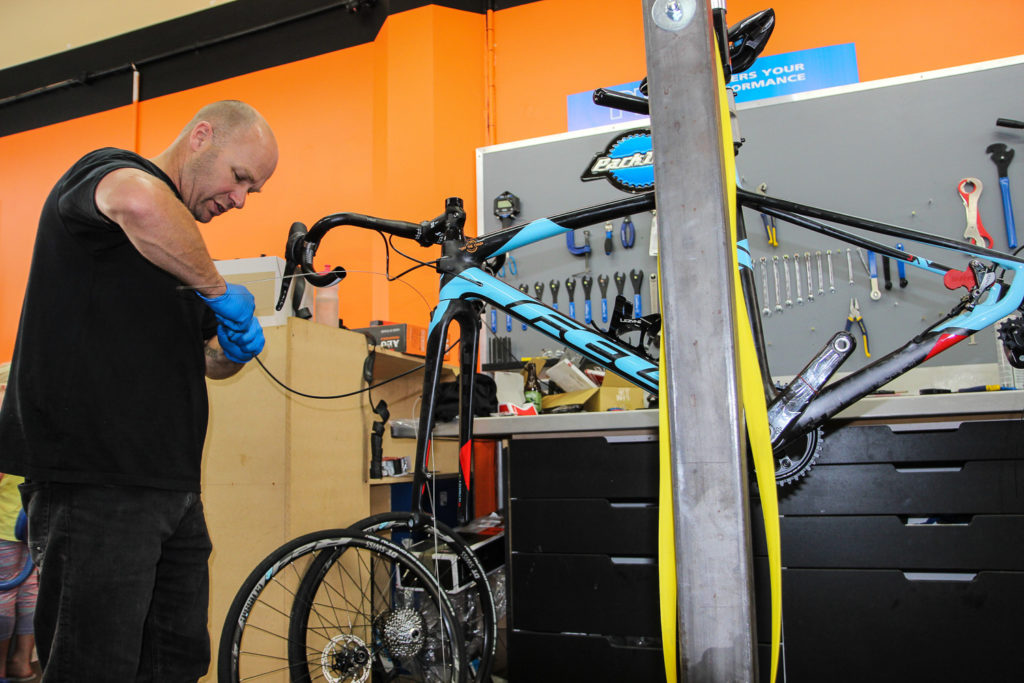 Push bike repair discount shop near me